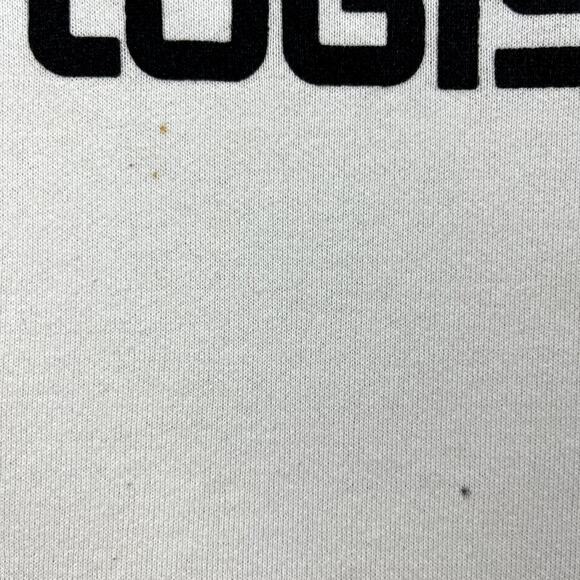 Vintage Technology Sweatshirt Adult Small White Crewneck Computer Software 90s - Picture 5 of 8